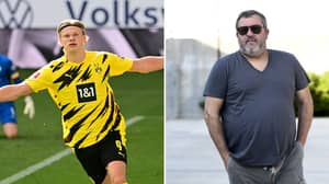 Mino Raiola Reportedly Employing Dirty Tactics To Secure Erling Haaland Move This Summer