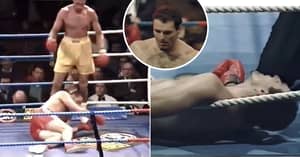 Shocking Footage Shows Tyson Fury’s Dad John Fury Suffered Two Brutal KO Defeats