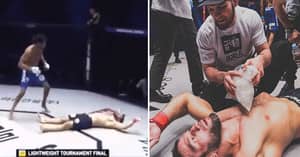Khabib Nurmagomedov Rushes Into The Octagon To Treat His Cousin After Brutal Knockout