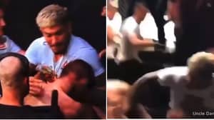 Never-Before-Seen Footage Of McGregor's Teammate Landing A Punch On Khabib During UFC 229 Brawl