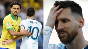 Marquinhos Says Lionel Messi Never Complains When Things Happen In Favour Of Him In Barcelona
