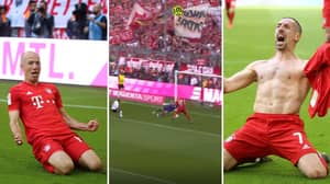 Franck Ribery And Arjen Robben Sign Off From Bayern Munich With Goals
