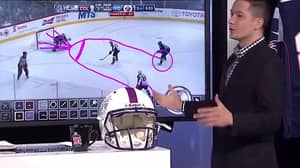 Pundit Draws Penis On Live TV While Analysing Hockey Match