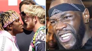 Deontay Wilder Asked Who Would Win In The KSI And Logan Paul Rematch
