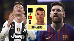 Lionel Messi Has A Higher Rating Than Cristiano Ronaldo In FIFA 20