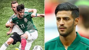 Carlos Vela Posts Heartfelt Message To His Late Grandfather After Mexico's World Cup Win