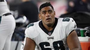 Jordan Mailata's Bulldozing Tackle Sends NFL Fans Into A Frenzy