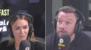 Laura Woods Brilliantly Shuts Down Jamie O'Hara On Live Radio After Tottenham Claim