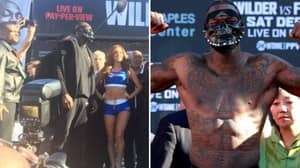 Fans Are Very Confused By Deontay Wilder's Mask