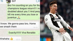 Patrice Evra Shares WhatsApp Chat With Cristiano Ronaldo Ahead Of Hat-Trick Against Atletico Madrid
