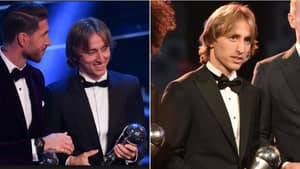 Luka Modric Receives 46% Of Fan Votes In The FIFA 'Best' Award Poll