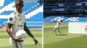 Vinicius Jr. Shows The World His 5* Skills In Memorable Real Madrid Presentation 
