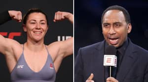UFC Fighter Molly McCann Tells Stephen A Smith 'See You In The Car Park'