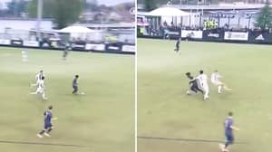 Manchester United's Angel Gomes Impresses In New Footage Against Juventus Under-19s