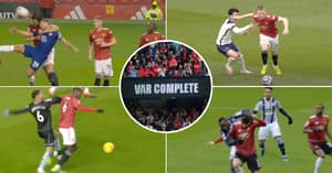 Twitter Thread ‘Proves’ That Manchester United Get No Help From VAR Or Referees
