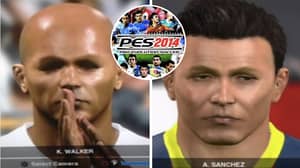 Looking Back At The Game Faces From Pro Evolution Soccer 2014 