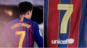 Barcelona Remove Philippe Coutinho As Club's No.7 And Hand Shirt To New Player