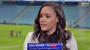 Alex Scott Responds To Criticism Over Her Sky Sports Punditry