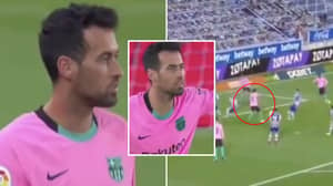 'Highlights' Of Sergio Busquets' Performance For Barcelona Vs Alaves Show He's Sadly On The Decline