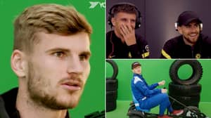 Timo Werner Gets Ruthlessly Pranked By Mason Mount And Jorginho, It's Comedy Gold 