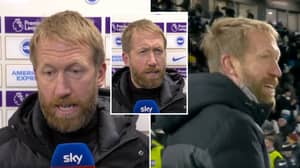 Graham Potter Keeps It Real In Stunning Interview After Brighton Are Booed Off, It's Gone Viral