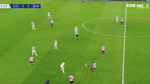 Lionel Messi Produces Outrageous Crossfield Assist For Ousmane Dembele Against Juventus
