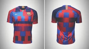 Nike Partners With Barcelona To Release Limited Edition 20th Anniversary Mashup Jersey