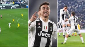 Dybala Combines His 'Dybalamask' Celebration With Ronaldo's 'Si' After Scoring Absolute Screamer 