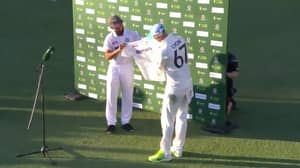 Indian Cricket Team's Touching Gesture To Nathan Lyon On His 100th Test Match