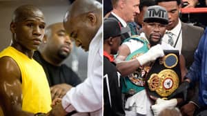 Floyd Mayweather Once Knocked Out Fighter More Than 60 lbs Heavier Than Him