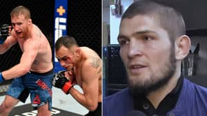 Khabib Nurmagomedov Reacts To Justin Gaethje Defeating Tony Ferguson At UFC 249