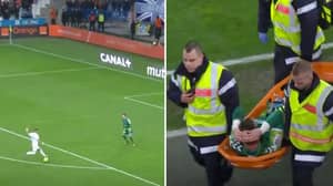 Dimitri Payet Pulled Off A Dummy So Outrageous That Goalkeeper Had To Be Stretchered Off 