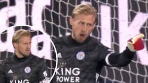 Kasper Schmeichel Branded The Most "Obnoxious" Player In The League After Shouting At Linesman  