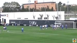 WATCH: Phil Neville's Son Score Direct From A Corner
