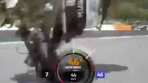 New POV Vision Of MotoGP Crash Shows Just How Close Valentino Rossi Was To Being Seriously Injured