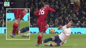 Jurgen Klopp Furious After Harry Kane Avoids Red Card For Studs-Up Tackle On Andy Robertson 