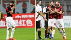 Gonzalo Higuain Apologises For Red Card Against Juventus