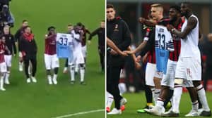 AC Milan Players Apologise After Disrespecting Lazio's Francesco Acerbi's Shirt