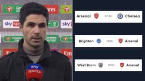 Mikel Arteta Admits Arsenal Are In 'Big Trouble' Following Manchester City Loss