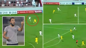 Xavi Proves He Is The Perfect Barcelona Manager After Al Sadd Score Stunning Tiki-Taka Goal