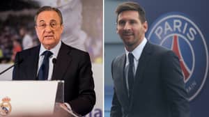 Florentino Perez Denies Bizarre Claim He Had Anything To Do With Lionel Messi Leaving Barcelona