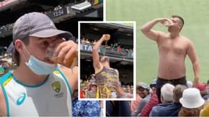 Outrage As Cricket Fans Are Kicked Out Of MCG For Skolling Beers