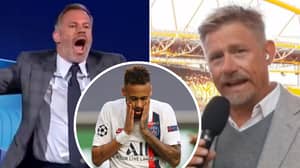 "Stick To Goalkeeping!" - Jamie Carragher And Peter Schmeichel Involved In Intense Live Debate Over Neymar