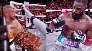 The Exact Moment Fans Call Out Jake Paul Vs. Tyron Woodley For Being 'Rigged' 