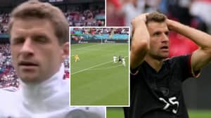 Life Came At Thomas Muller Very Fast In England vs Germany