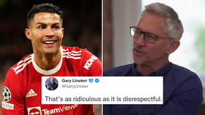 Gary Lineker Shuts Down Fan Who Mocked Cristiano Ronaldo After His Latest Milestone