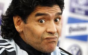 Maradona Lashes Out At Manchester United Player And His Wife