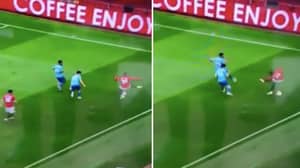 Manchester United Defender Aaron Wan-Bissaka Invents His Own Skill Against Bournemouth