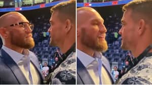 You Can Hear Every Word Of Conor McGregor And Dustin Poirier's Intense Face-Off