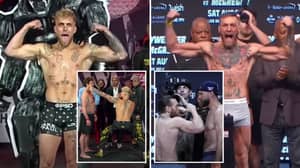 Jake Paul Accused Of Trying To Copy Conor McGregor During Weigh-In 
